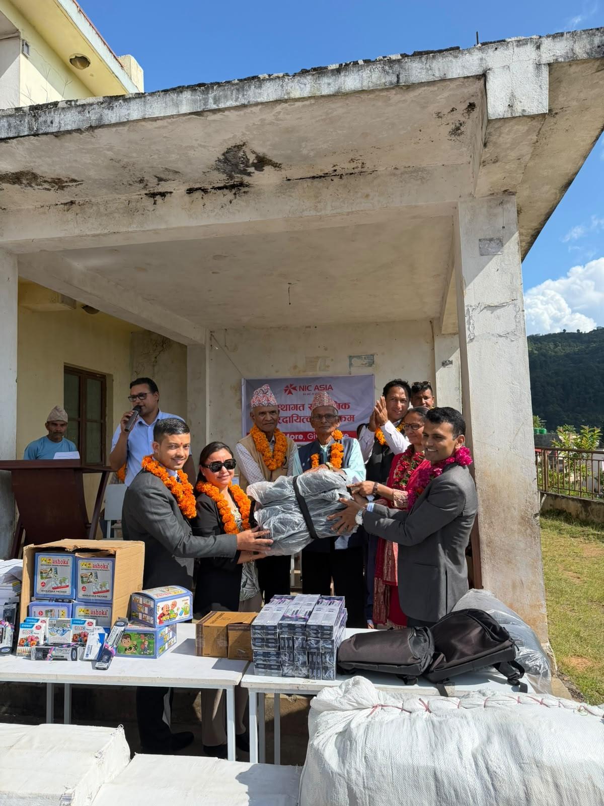 Support Provided to Shree Vindhyabasinee Secondary School, Gorkha