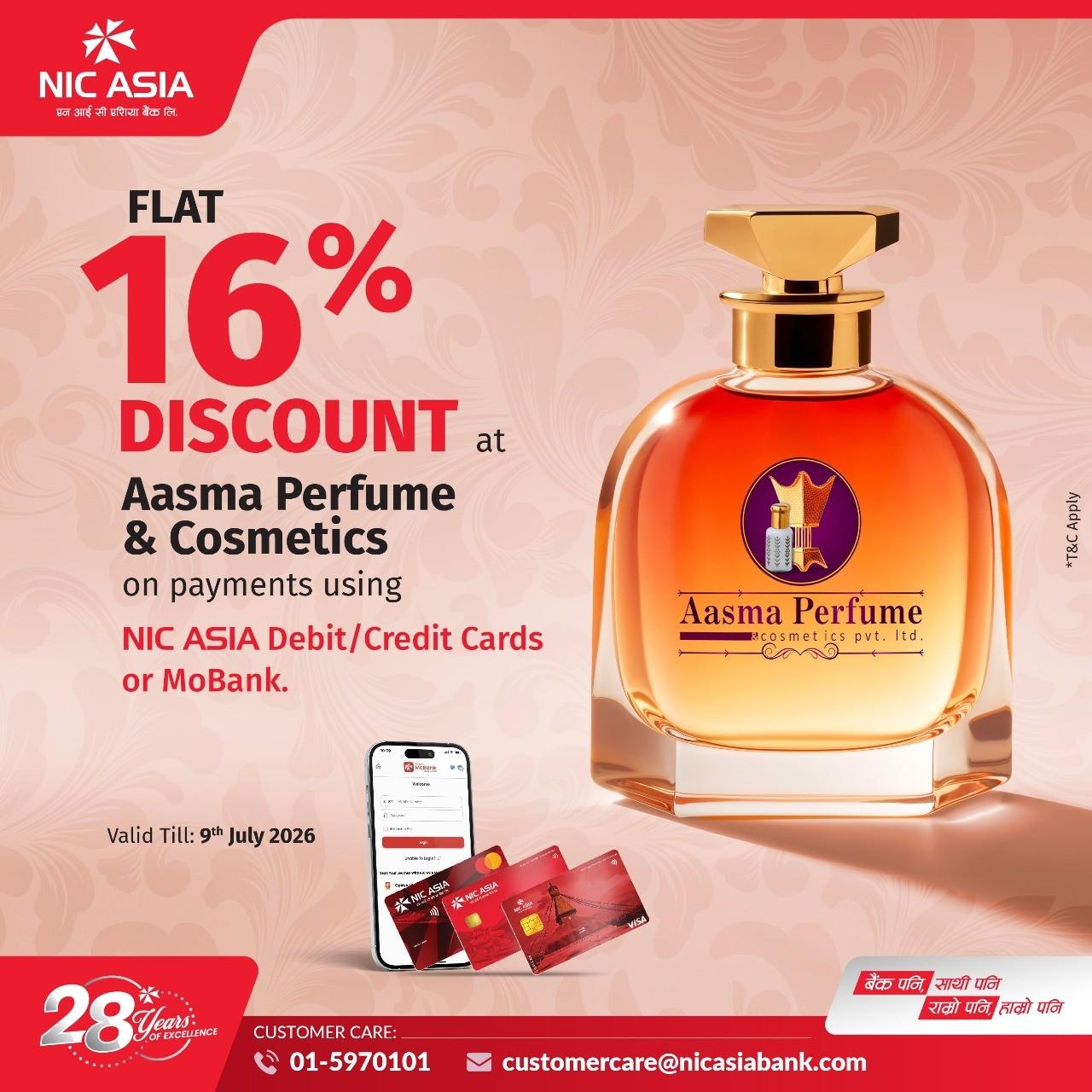 AASMA PERFUME & COSMETICS PVT LTD