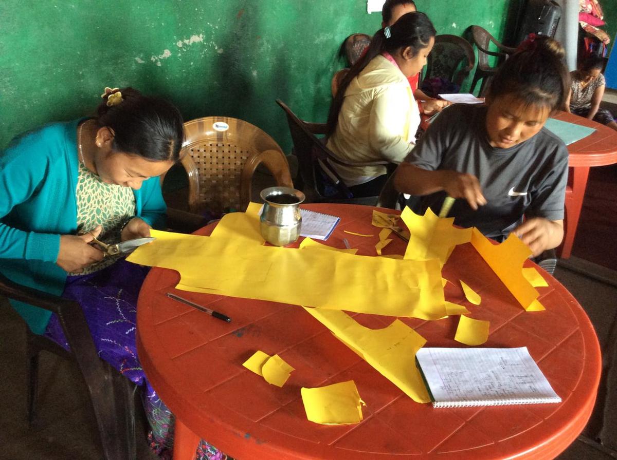 Financial support to Bikasma Mahila (Women in Development) for conducting skill-based training